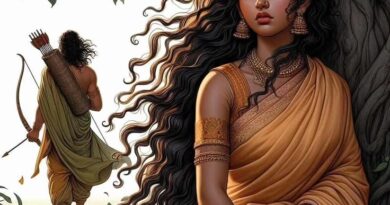 লক্ষ্মণ বনবাসে, উর্মিলা নীরবে অপেক্ষারত – রামায়ণের আত্মত্যাগের প্রতীক