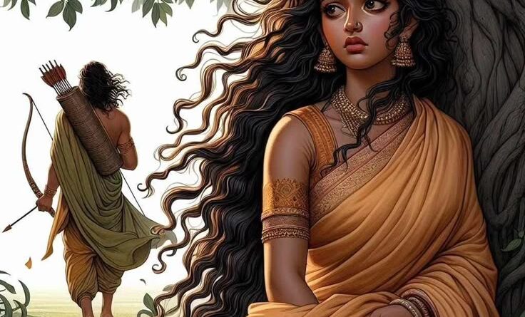 লক্ষ্মণ বনবাসে, উর্মিলা নীরবে অপেক্ষারত – রামায়ণের আত্মত্যাগের প্রতীক